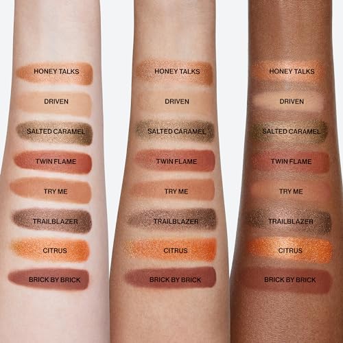 Smashbox Always On Mood Board Eye Shadow Palette | Long-Wearing Eye Shadow Palette For Every Mood | High Pigment + Shimmer Shades, 0.24 Ounce, Fiery Vibes