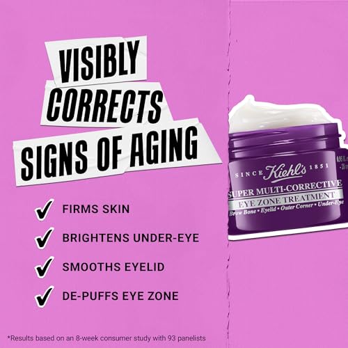 Kiehl's - Super Multi-Corrective Eye Cream, Anti-Aging - 0.5 fl oz