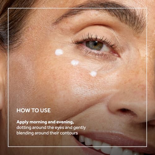 No7 Future Renew Damage Reversal Eye Serum - Nourishing Under Eye Serum for Sun Damaged Skin Repair, Fine Lines & Wrinkles, and Uneven Texture - Suitable for Sensitive Skin (0.5 Fl Oz)