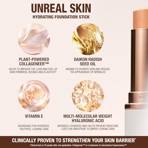 Charlotte Tilbury Unreal Skin Tint & Sheer Glow Hydrating Foundation Stick