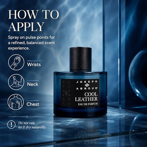 Cool Leather Eau de Parfum for Him, 3.4 fl. oz., by Joseph Abboud