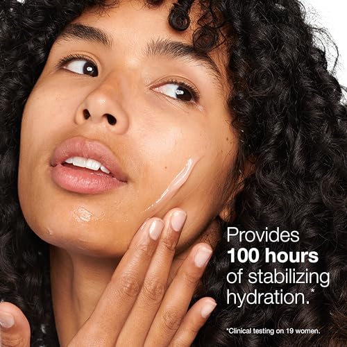Clinique Moisture Surge 100H Auto-Replenishing Hydrator Oil Free Face Moisturizer | With Hyaluronic Acid, Aloe Bioferment and Vitamins C + E | For All Skin Types | Hydrating + Moisturizing, 2.5 Fl Oz