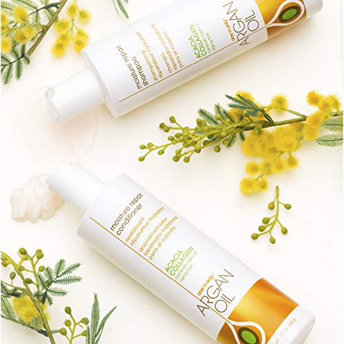 One 'N Only Argan Oil Moisture Repair Conditioner, Helps Detangle and Smooth Damaged Hair Cuticle to Improve Structure, Improves Shine and Manageability, 12 Fl. Oz