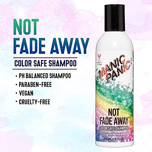 MANIC PANIC Shampoo & Conditioner Set for Color Treated Hair - Extend Color, Moisturize & Volumize - Repair Damaged Hair & Prevent Tangling - Sulfate & Paraben Free, Vegan & Cruelty Free (8oz Bottles)