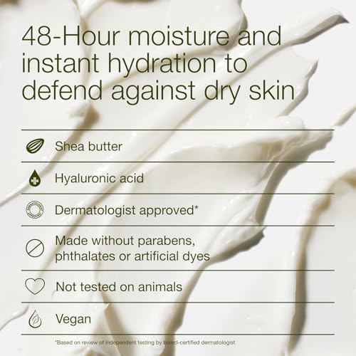 Bath & Body Works Eucalyptus Spearmint Aromatherapy Body Cream, Ultimate Hydration Moisturizer for Stress Relief with Shea Butter & Hyaluronic Acid for Dry Skin, 8 fl oz - 1 Pack