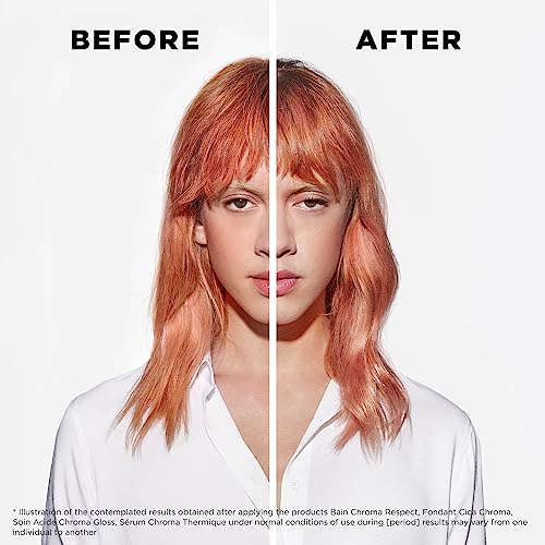 Kerastase Chroma Absolute Chroma Respect Shampoo For Sensitized or Damaged Color-Treated Hair - Protects and Hydrates Fine To Medium Hair with Glycerin and Hyaluronic Acid, 8.5 Fl Oz