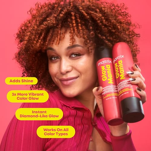 MATRIX Glow Mania Shampoo – For Color-Treated Hair, 10.1 Fl Oz