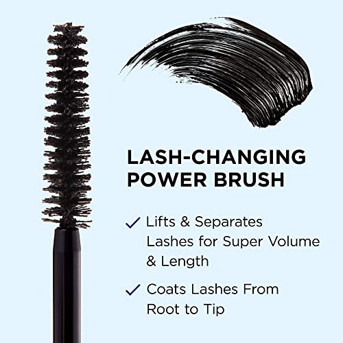 IT Cosmetics Superhero Volumizing Waterproof Black Mascara with Biotin