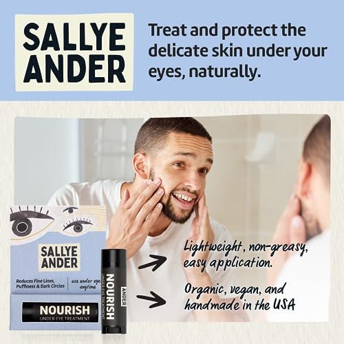 SALLYEANDER Nourish Under Eye Treatment Stick - Handmade, Organic Balm