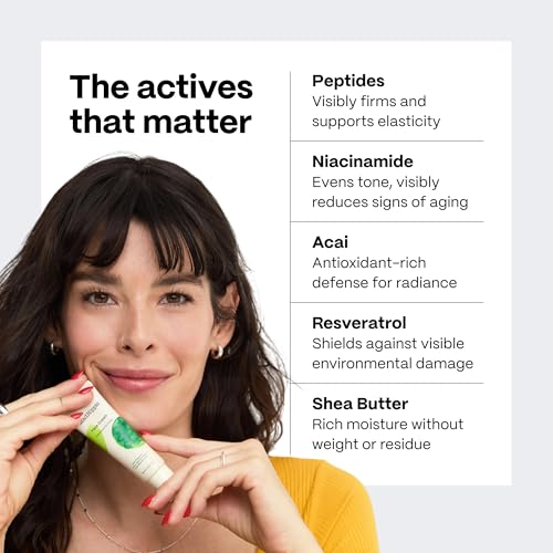 Mad Hippie Face Cream – Age-Defying Face Moisturizer & Skin Tightening Cream with Niacinamide, Advanced Peptides & Argan Oil 1.02 Oz