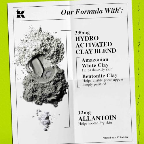 Kiehl's - Rare Earth Clay Face Mask - Minimizes Pores - Facial Mask