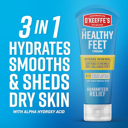 O'Keeffe's Healthy Feet Intense Renewal Cream, 3 oz Tube, 1-Pack