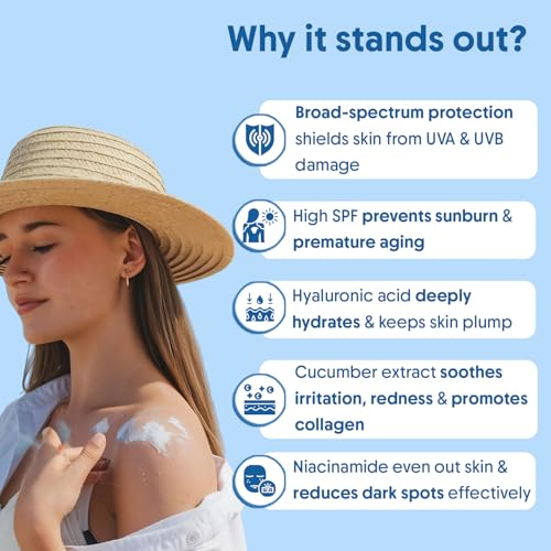 Aravi Organic Dual Mineral Sunscreen Spray Mist SPF 50 | Broad Spectrum | Water Resistant 80 Mi | Lightweight, No White Cast | Reef Safe + Oxybenzone Free | Zinc Oxide & Titanium Dioxide | 3.3 fl oz