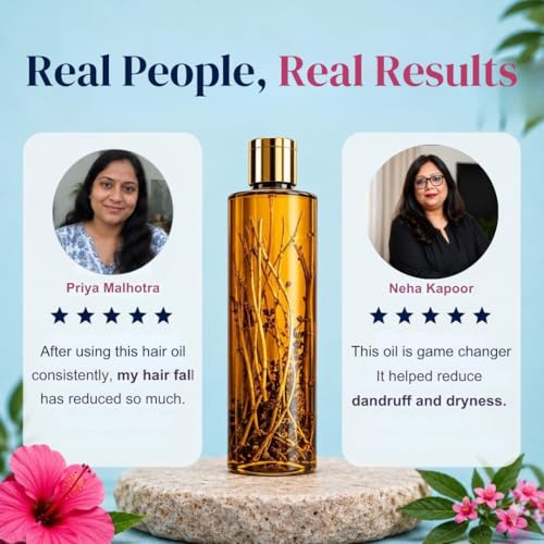 VEDA Active Herbs Hair Oil | Hair Growth Oil | Infused with Herbs | 200ml
