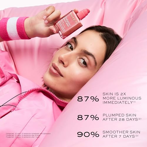 NUXE Hyalu Boost Glow Face Serum, Hyaluronic Acid & Peptides, 1 Fl Oz
