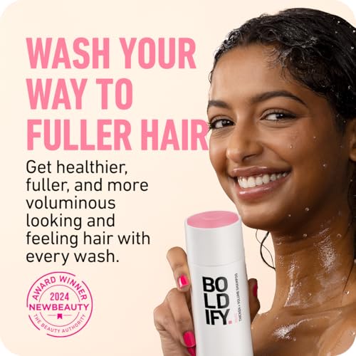 Boldify Thickening Shampoo, Volumizing Shampoo for Fine Hair, Oil Control