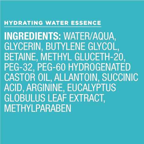 Curel Japanese Skin Care Hydrating Water Essence Toner, Water Based Face Moisturizer for Dry Skin, Serum for Face, 5 Oz