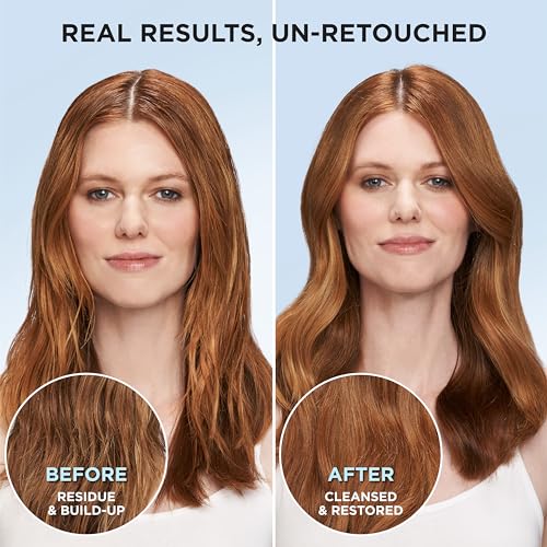L'Oreal Paris Restore Sulfate Free Conditioner with Antioxidants, Moisturizing Conditioner for Hard Water Exposure and Styling Build-up, EverPure, 6.8 Fl Oz