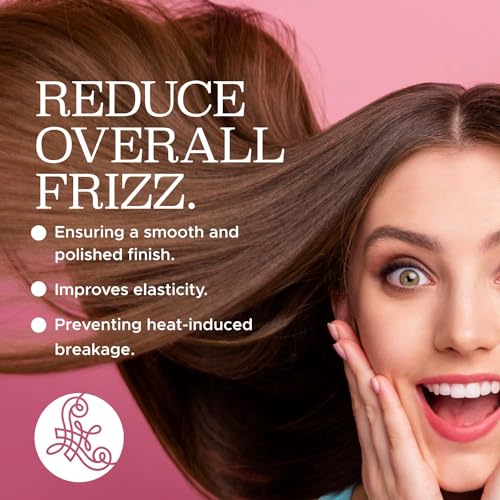 Luseta Keratin Heat Protectant Spray for Dry & Damaged Hair, 8.5 oz
