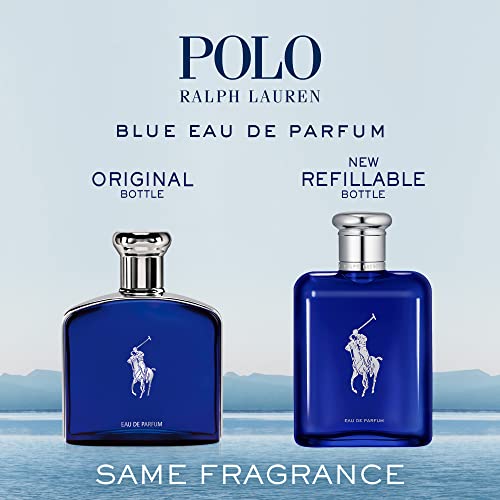 Ralph Lauren Polo Blue Eau de Parfum Aquatic Woody Mens Cologne - 7.7 Fl Oz