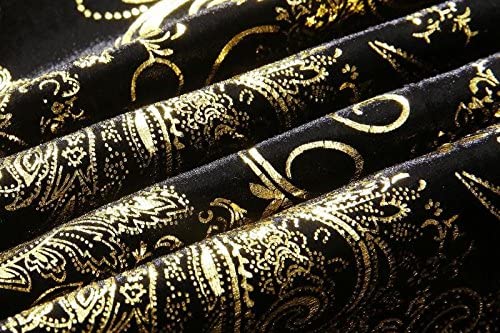 MOGU Mens Luxury Gold Dress Pants with Expandable Waist Size 30 Gold