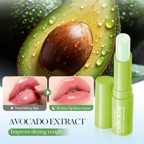 12pcs Avocado Skincare Kit, with Facial Cleanser, Toner, Lotion, Face Serum, Face Cream, Eye Cream, Facial mask&Lip Balm For Hydrating Skin Anti-Aging Skin For Women Teen Girls Skin Care Gift Set