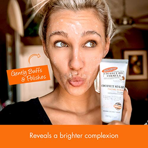 Palmer's Coconut Sugar Facial Scrub Exfoliator with Chamomile (3.17 Oz)