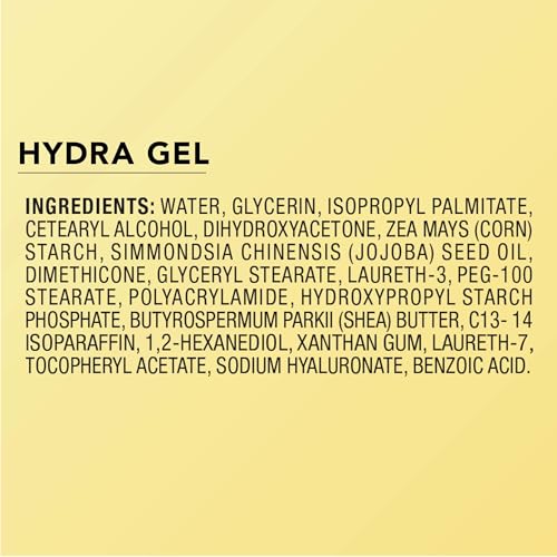 Jergens Natural Glow Hydra Gel Self Tanner, Medium to Deep, 8.3 fl oz
