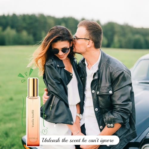GUFMLA Pheromones Perfumes for Women - Vanilla Perfume, Vanilla Milky Long Lasting Eau de Toilette Parfum, Travel Size Perfume 14ml/0.51fl.oz Perfumes Spray for Women