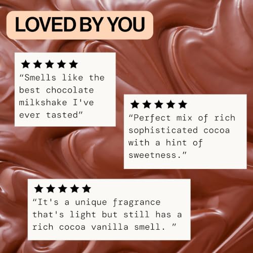 Pacifica Amber Cocoa Eau de Parfum – Warm Spiced Gourmand Perfume for Women with Cinnamon, Coffee, Vanilla & Sandalwood, Long Lasting, Vegan, Cruelty-Free, Paraben-Free, 1 fl oz