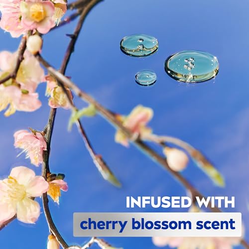 NIVEA Oil Infused Cherry Blossom and Jojoba Oil Body Lotion for Women, Fast-Absorbing and Non-Greasy Cherry Blossom Scented Lotion Moisturizes for 48 Hours, 16.9 Fl Oz Pump Bottle