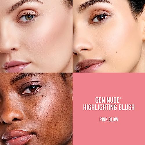 bareMinerals Gen Nude Highlighting Blush, Pink Glow, 3.2g