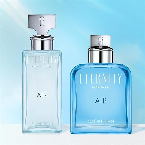 Calvin Klein Eternity Air Eau de Toilette – Men's Aromatic Cologne – With Notes of Mandarin, Lavender & Patchouli Oil & Sea Moss – Luxury Perfumes for Men – Long Lasting Fragrance