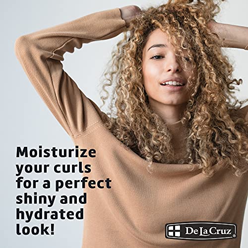 De La Cruz Coconut Oil Skin and HairMoisturizer, 2.2 oz jar (62.5 g)