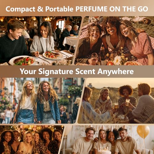 PUREU Pheromone Perfume for Women Roll On Vanilla Citrus Long Lasting Travel Size Vanilla Perfume Pheromones Oil for Women Fragrance Eau De Parfum, 0.34 Fl Oz/10ml, Made in USA