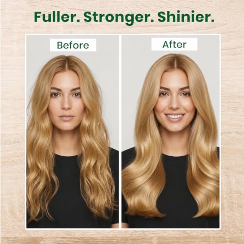 Foodherbs Premium Herbal Hair Oil Mix with 18 Ayurvedic Herbs for Natural Growth | 2x Long Hair | Strong Roots | Fuller Volume | Shiny Healthy Strands | DIY Oil Infusion | Hair Care | Thanks Giving