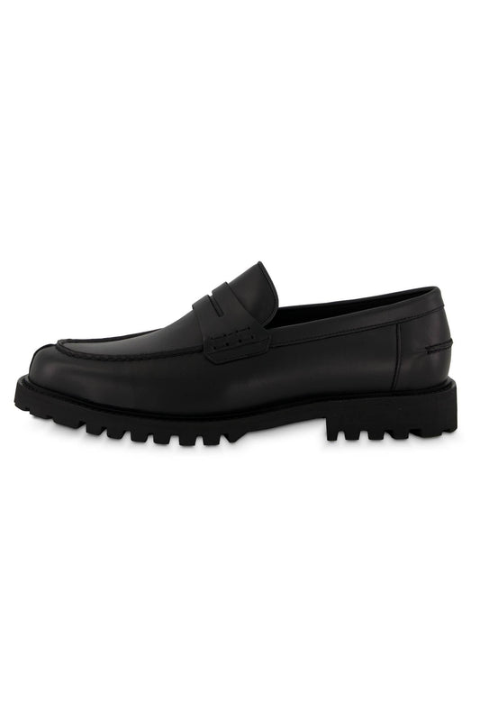 BOSS Men's Modern Moccasin, Black, 11