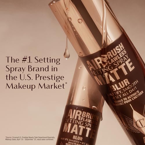 Charlotte Tilbury Airbrush Flawless Matte Setting Spray – Waterproof