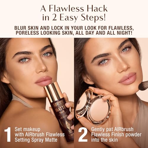Charlotte Tilbury Airbrush Flawless Matte Setting Spray – Waterproof