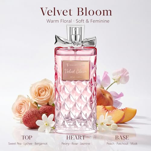 Perfume for Women, Alcohol-Free Long-Lasting Floral Fragrance, 3.4 fl oz