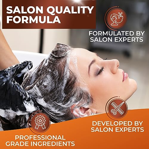 BINGO HAIR CARE Moroccan Argan Oil Shampoo - Sulfate Free, Anti Frizz Hydrating Thickening Care for Women and Men - Deep Moisturizing Treatment for Color Treated, Curly, Frizzy, Damaged and Dry Hair