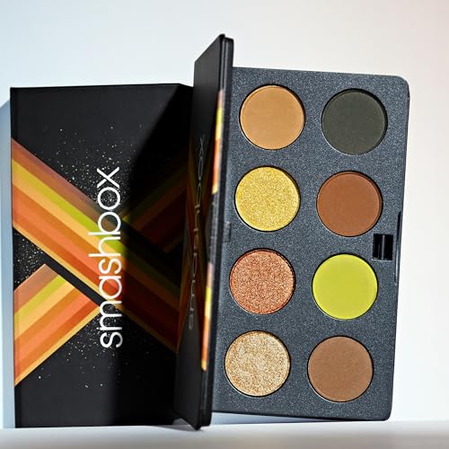 Smashbox Always On Mood Board Eye Shadow Palette | Long-Wearing Eye Shadow Palette For Every Mood | High Pigment + Shimmer Shades, 0.24 Ounce, Earthy Vibes