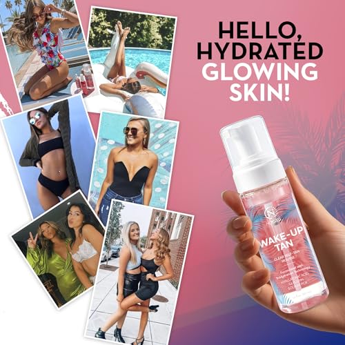 Norvell Wake-Up Tan Clear Water Mousse, Overnight Self Tanner - 1.7 oz