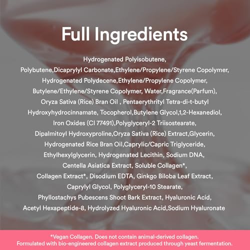 Abib PDRN Vegan Collagen Lip Mask Glazed Jelly 0.38 fl oz | Korean Lip Butter Balm Overnight Sleeping Mask Hydrating Care Moisturizer Treatment for Flakey, Dry Lips