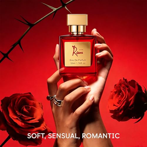 Roiii Ambery Vanilla 1.7Oz (50ml) - Eau de Parfum - Inspired by B.lack O.pium - Long-lasting Fragrance - Feminine