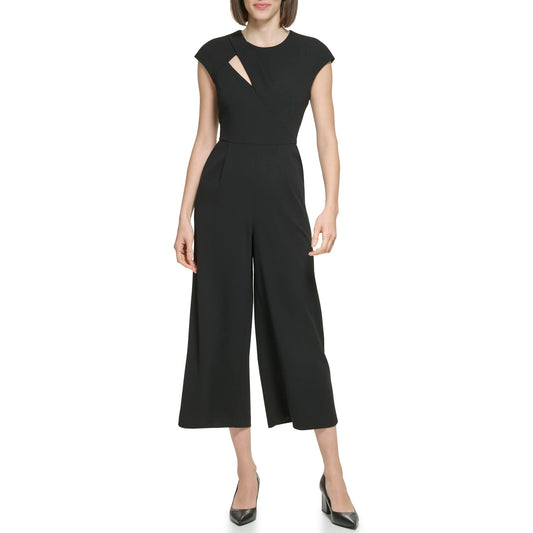 Calvin Klein Women's Dresses Jumpsuit,Black,10