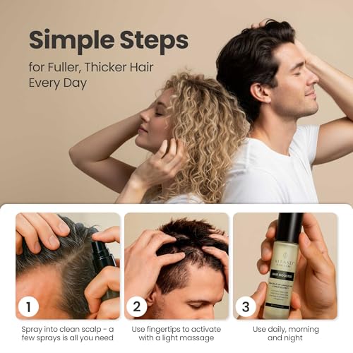 Vitasei Hair Booster Revitalizing Hair Care Serum – 2oz (1 Pack)