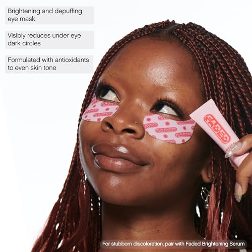 Topicals, Faded Brightening Under Eye Masks, Depuffs & Brightens, Set of 6