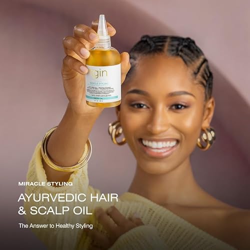 tgin Ayurvedic Hair & Scalp Oil – Hydrates & Smooths Ends – 4 fl. oz