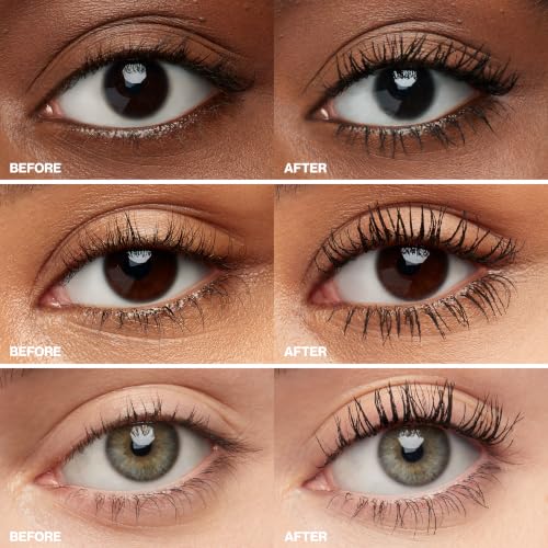 Smashbox Full Exposure Mascara | Volume and Length Mascara for Intense, Defined Lashes | Large Tapered Brush, 0.38 Fl Oz